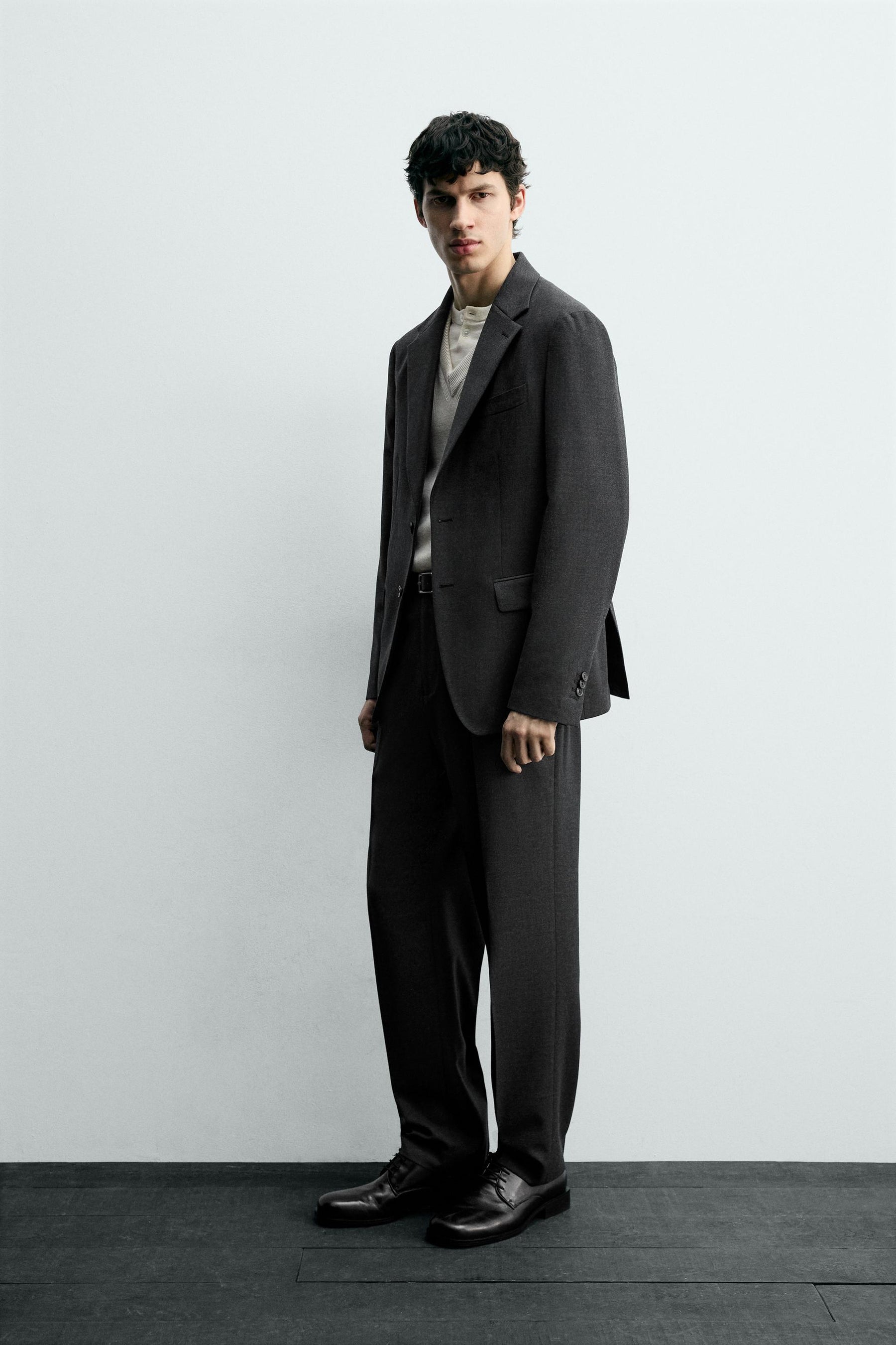 WOOL SUIT BLAZER - Image 4