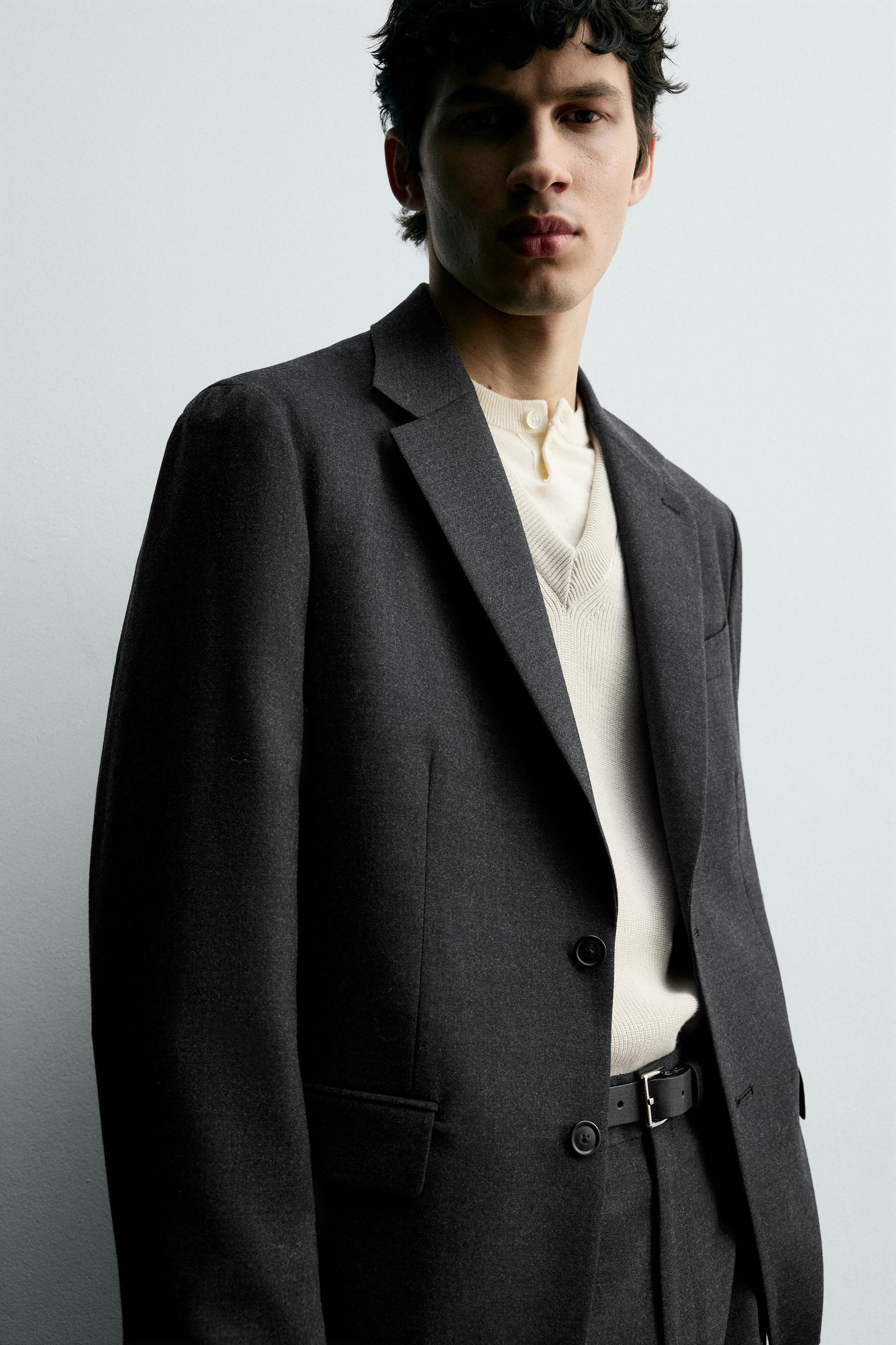 WOOL SUIT BLAZER - Image 5