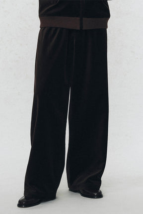 RELAXED FIT VELVET TROUSERS SOSHIOTSUKI X - Image 2