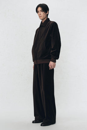 RELAXED FIT VELVET TROUSERS SOSHIOTSUKI X - Image 3