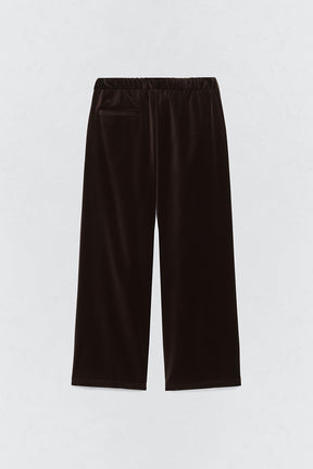 RELAXED FIT VELVET TROUSERS SOSHIOTSUKI X - Image 5