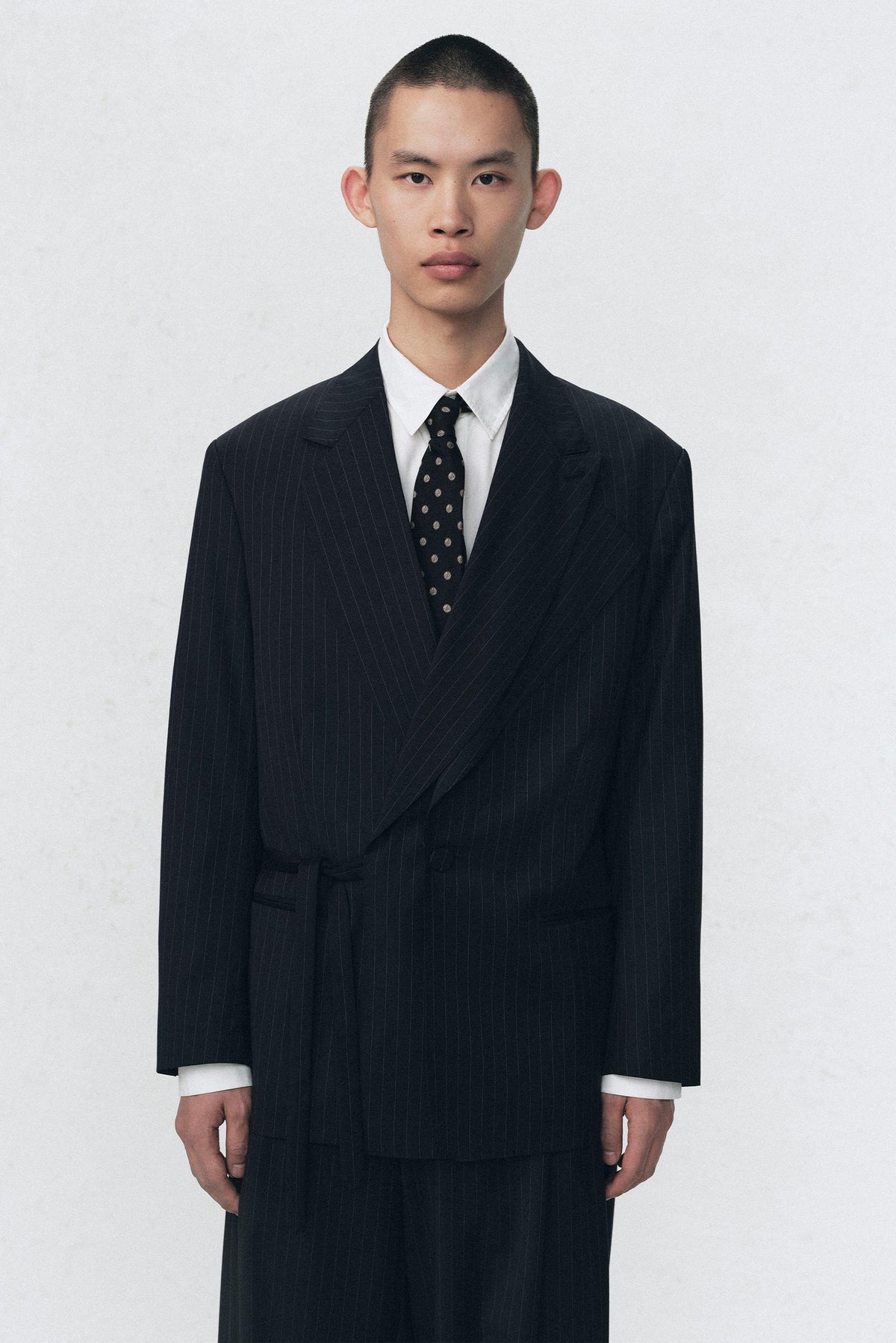 Pinstripe Suit Blazer