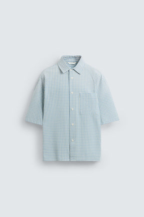 RELAXED FIT CHECK SHIRT - Image 7