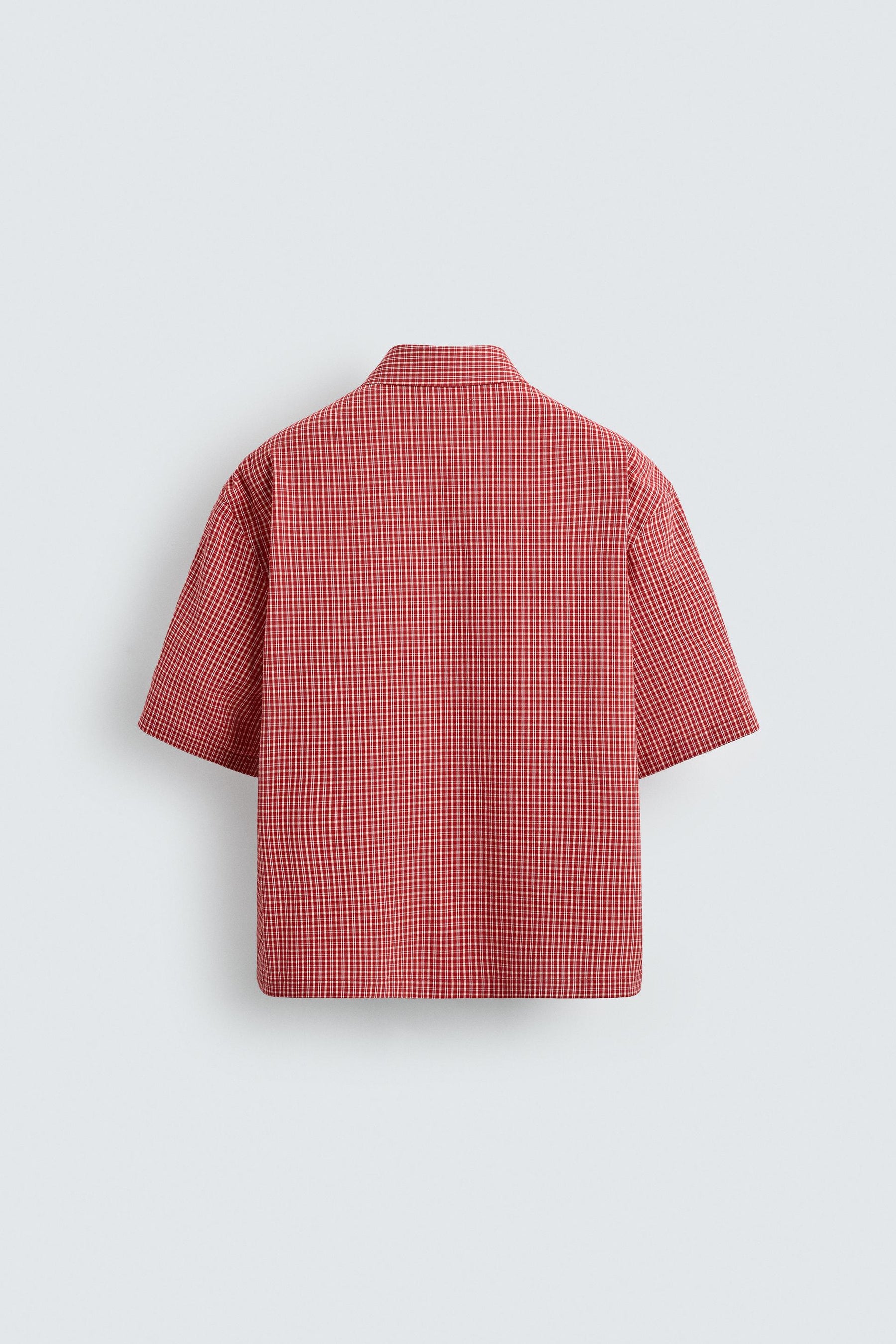 CHECKED RELAXED FIT SHIRT - Image 7