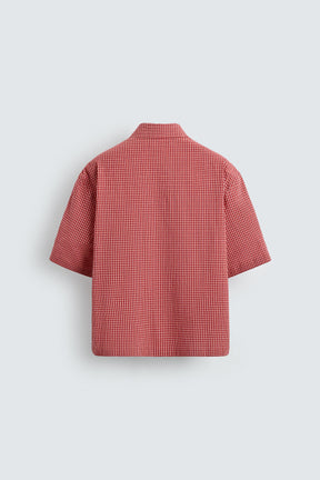 CHECKED RELAXED FIT SHIRT - Image 7