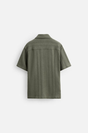 TEXTURED JACQUARD SHIRT - Image 6