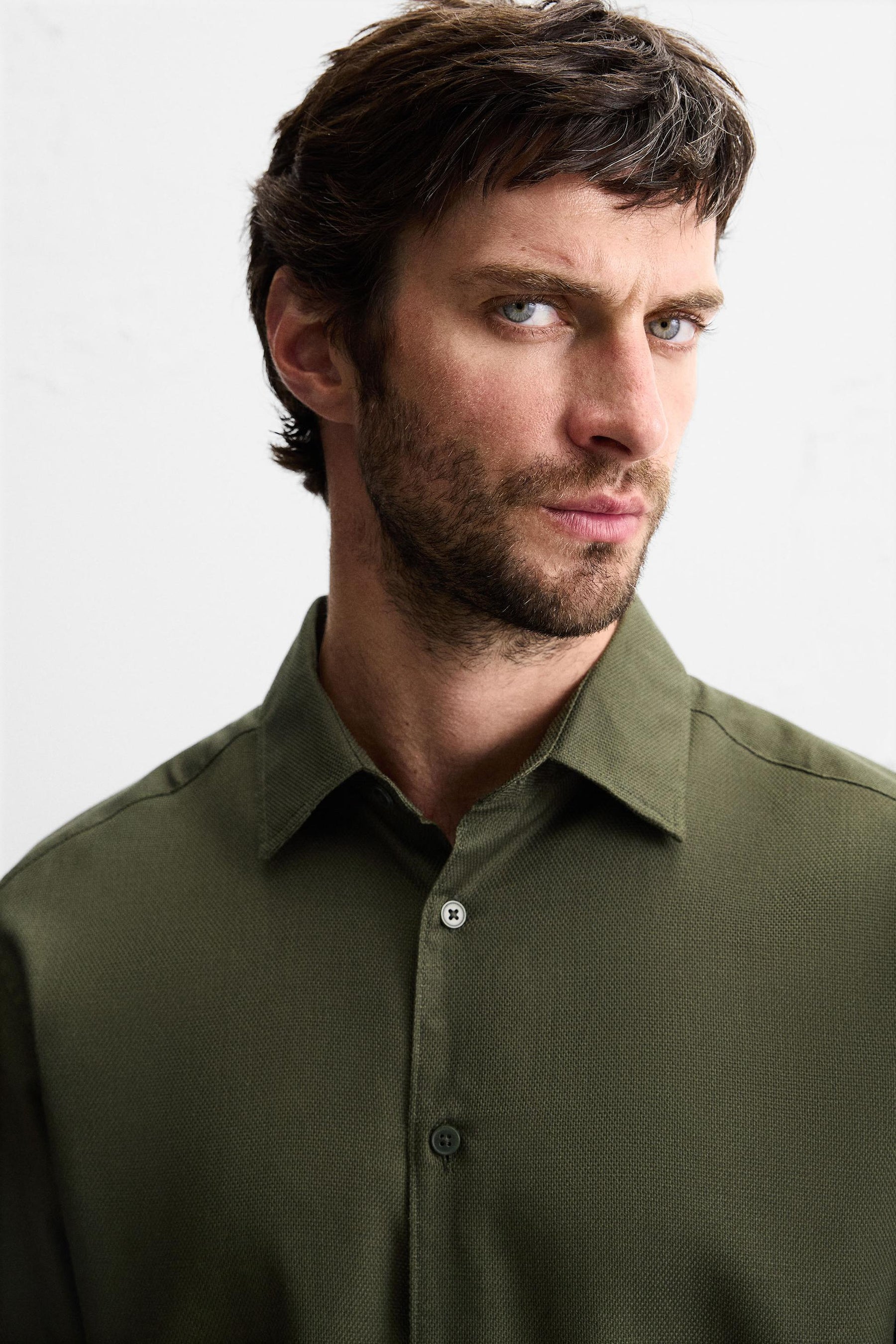 EASY CARE TEXTURED SHIRT - Image 5