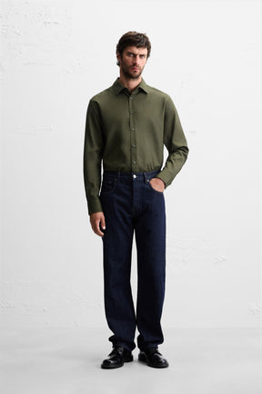 EASY CARE TEXTURED SHIRT - Image 1