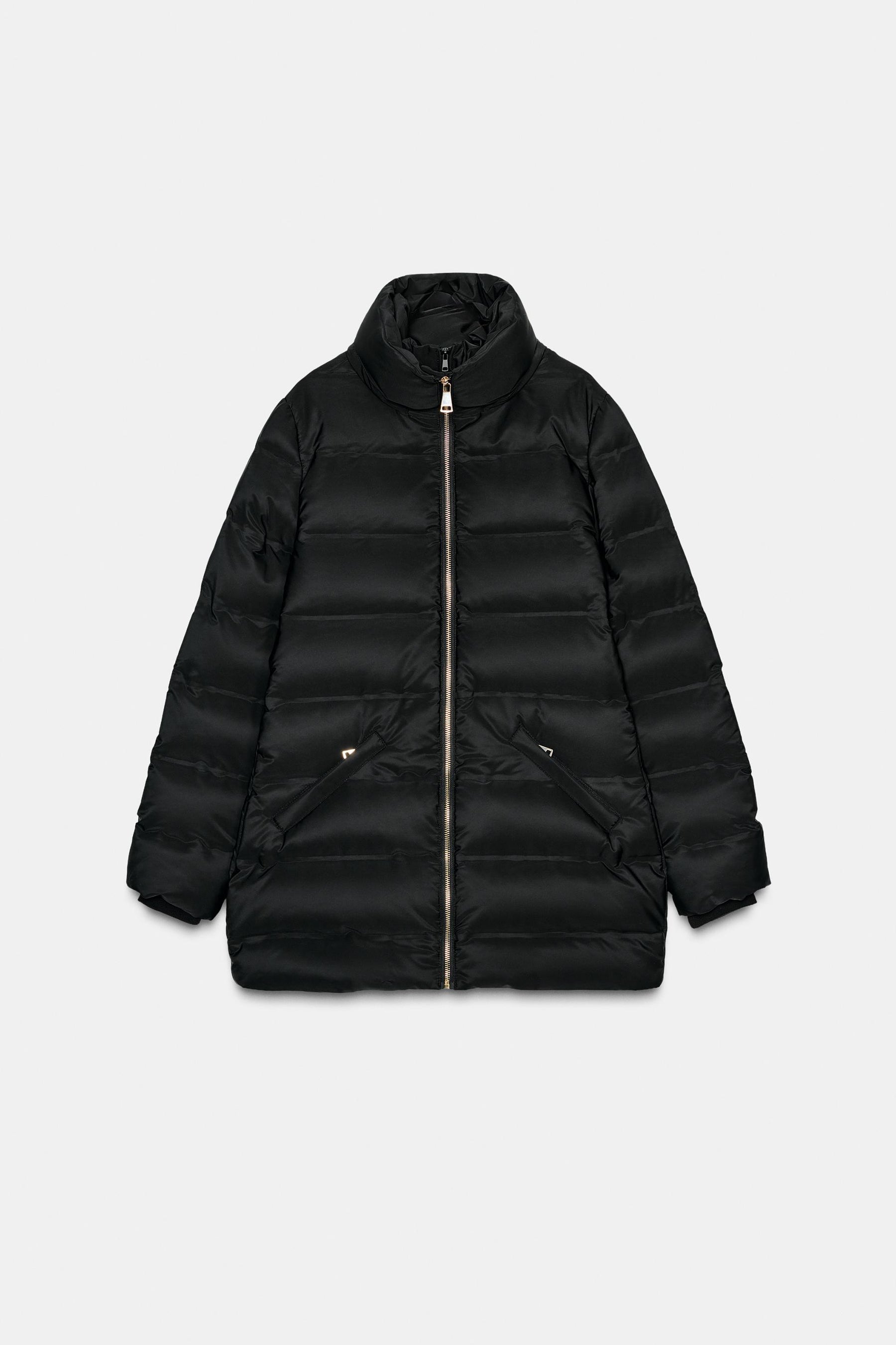 WATER-REPELLENT WINDPROOF HOODED PUFFER JACKET - Image 9