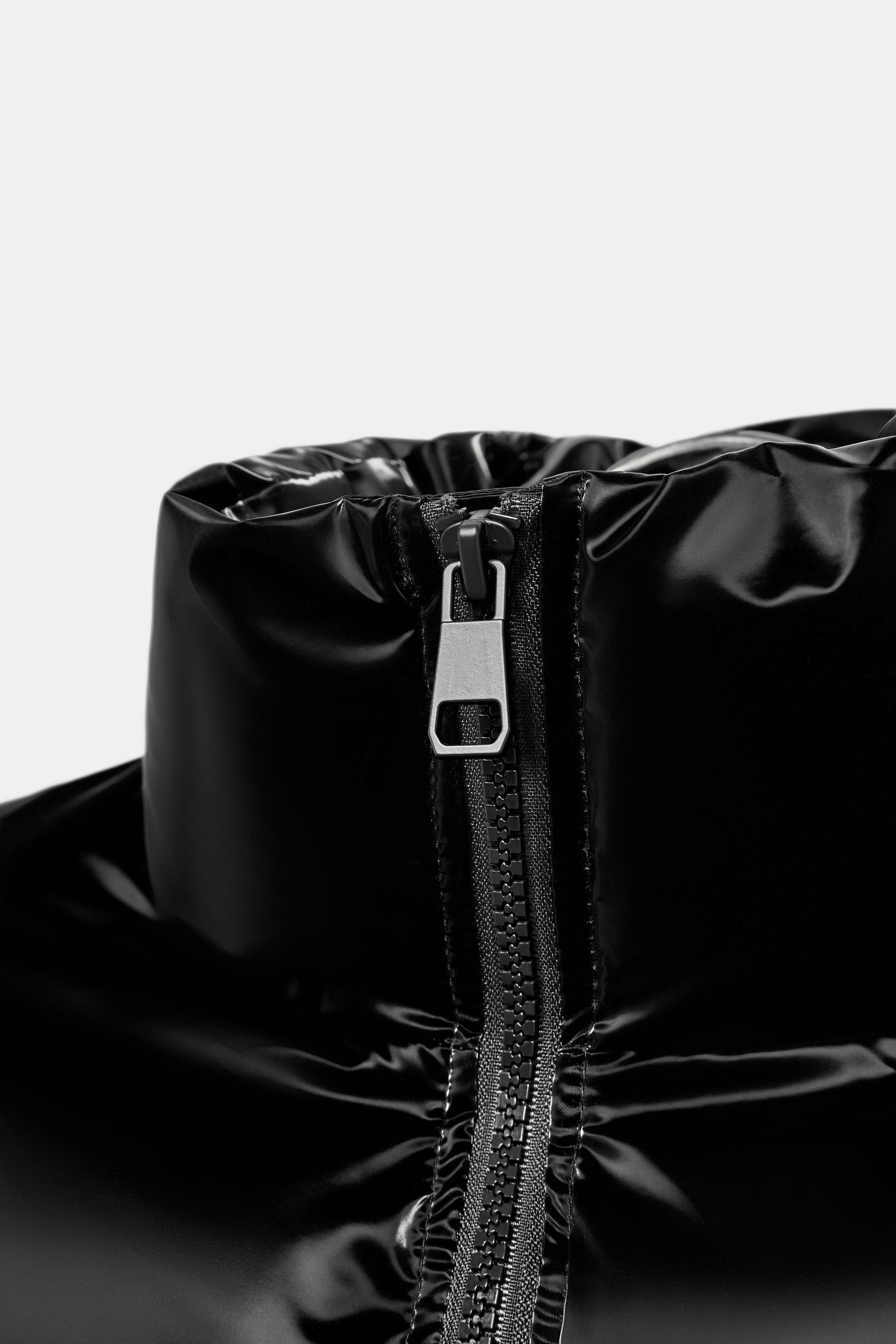 SHINY-EFFECT WATER-REPELLENT WINDPROOF ANORAK - Image 7