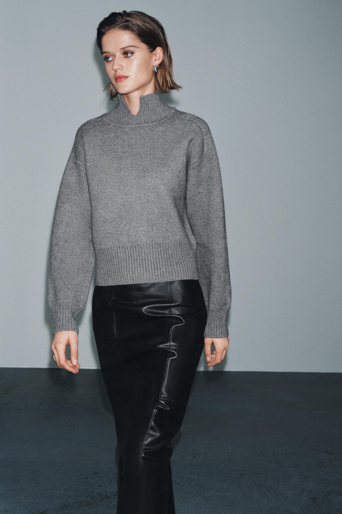 Collared Knit Jumper