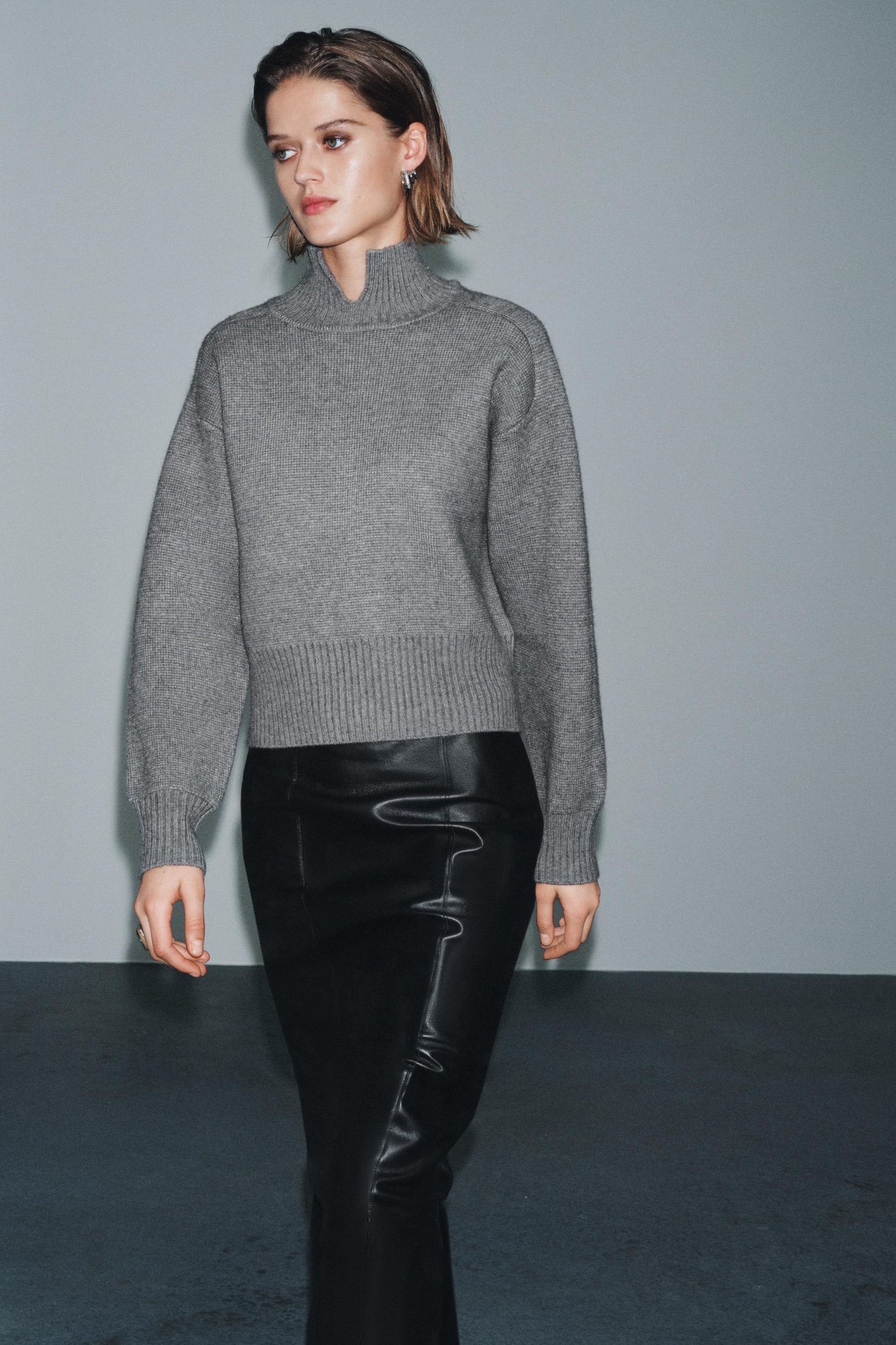 Collared Knit Jumper