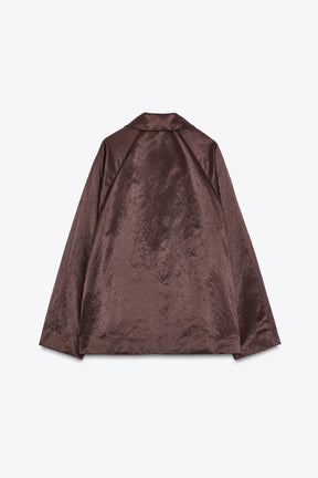 ZW COLLECTION SATIN JACKET - Image 6