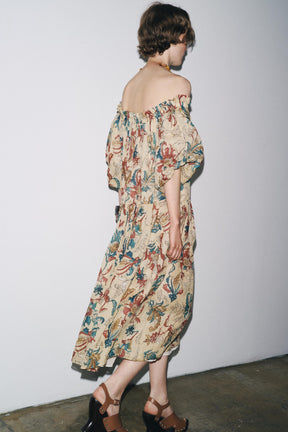 ZW COLLECTION PRINTED RAMIE DRESS - Image 3