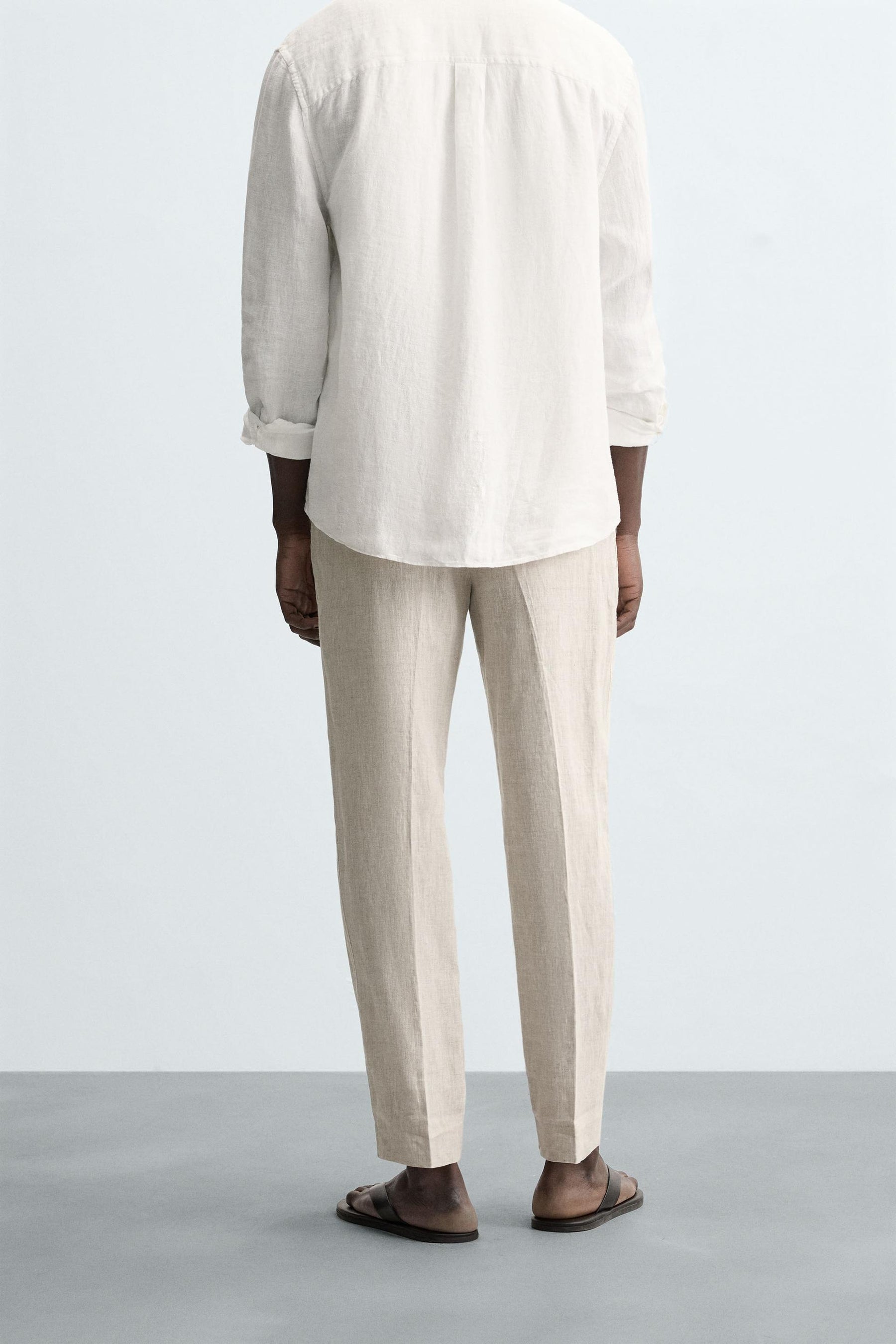100% LINEN TROUSERS - Image 3