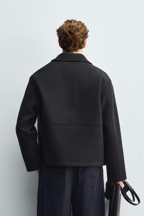 TEXTURED ZIP-UP JACKET - Image 3