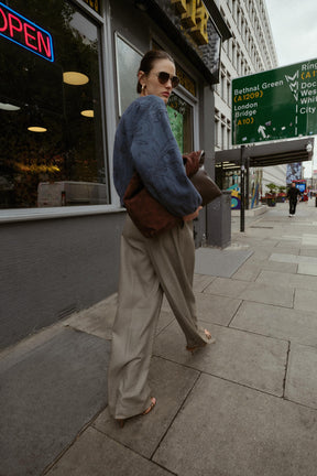 EMBROIDERED FAUX SUEDE BOMBER JACKET - Image 5