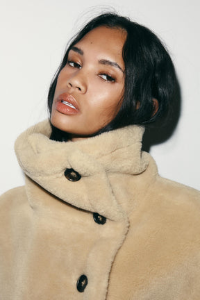 REVERSIBLE DOUBLE-FACED JACKET