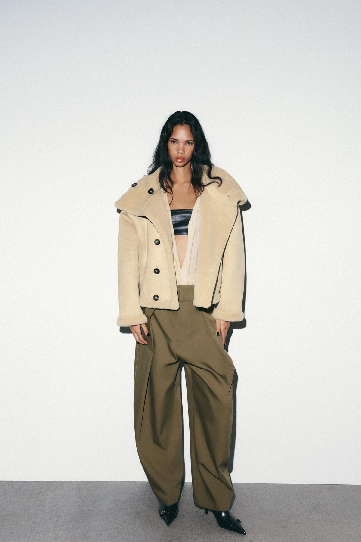 REVERSIBLE DOUBLE-FACED JACKET