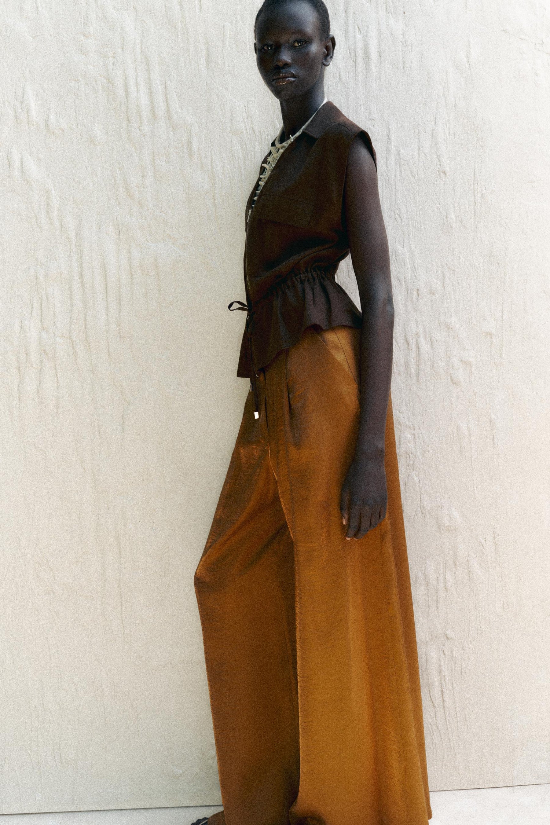 SAFARI LINEN BLEND TOP - Image 4