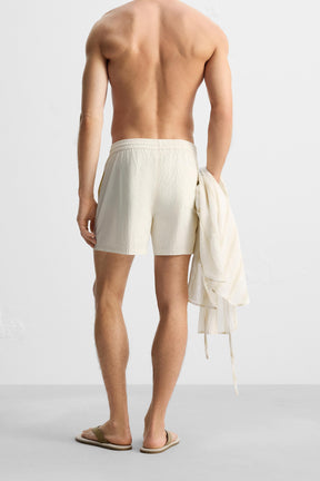 BASIC MID-LENGTH SWIMMING TRUNKS - Image 4