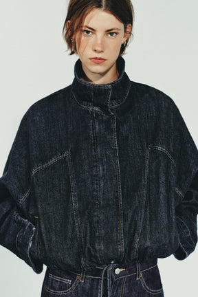 TRF BATWING SLEEVE DENIM JACKET - Image 3