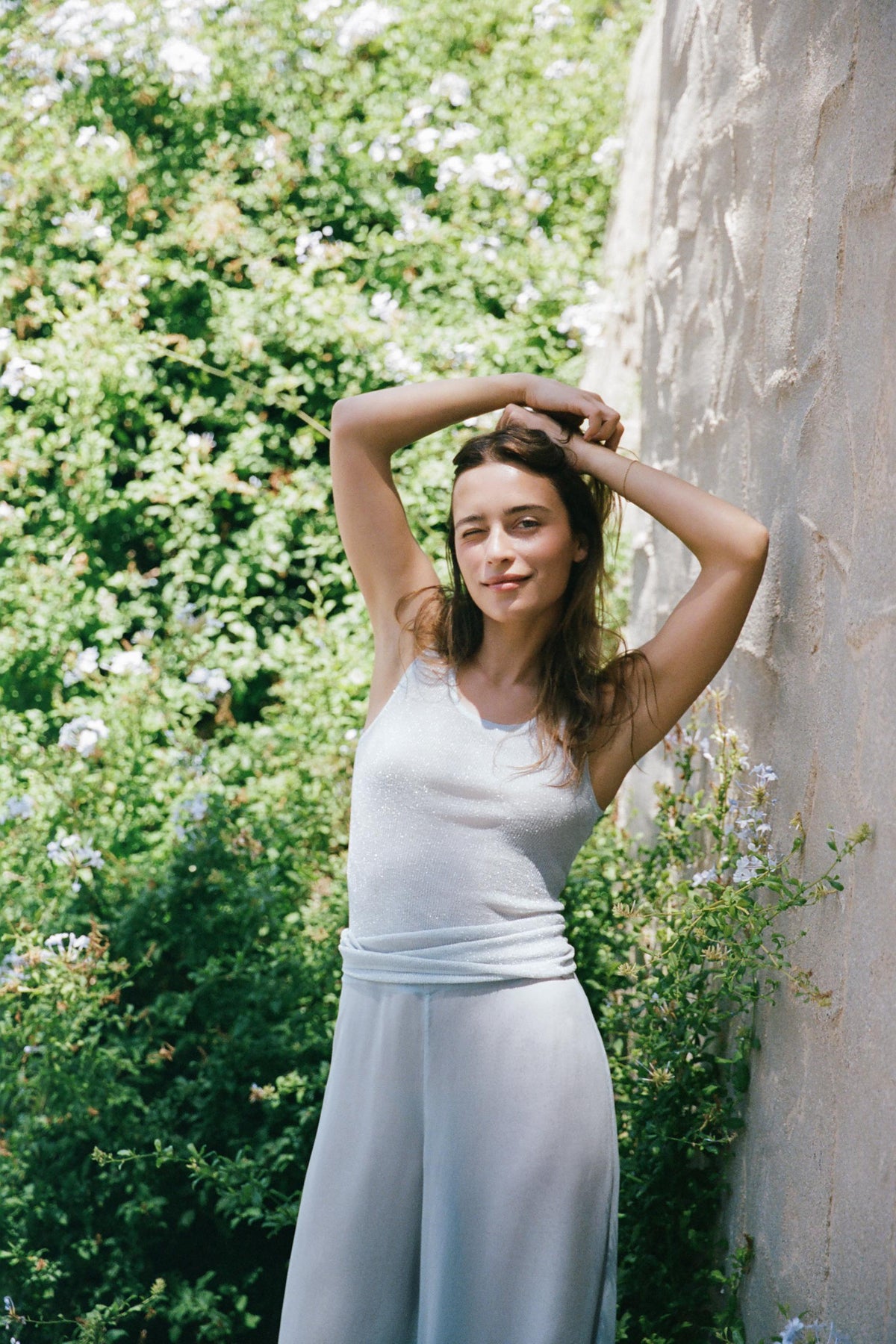 METALLIC THREAD SHIRT