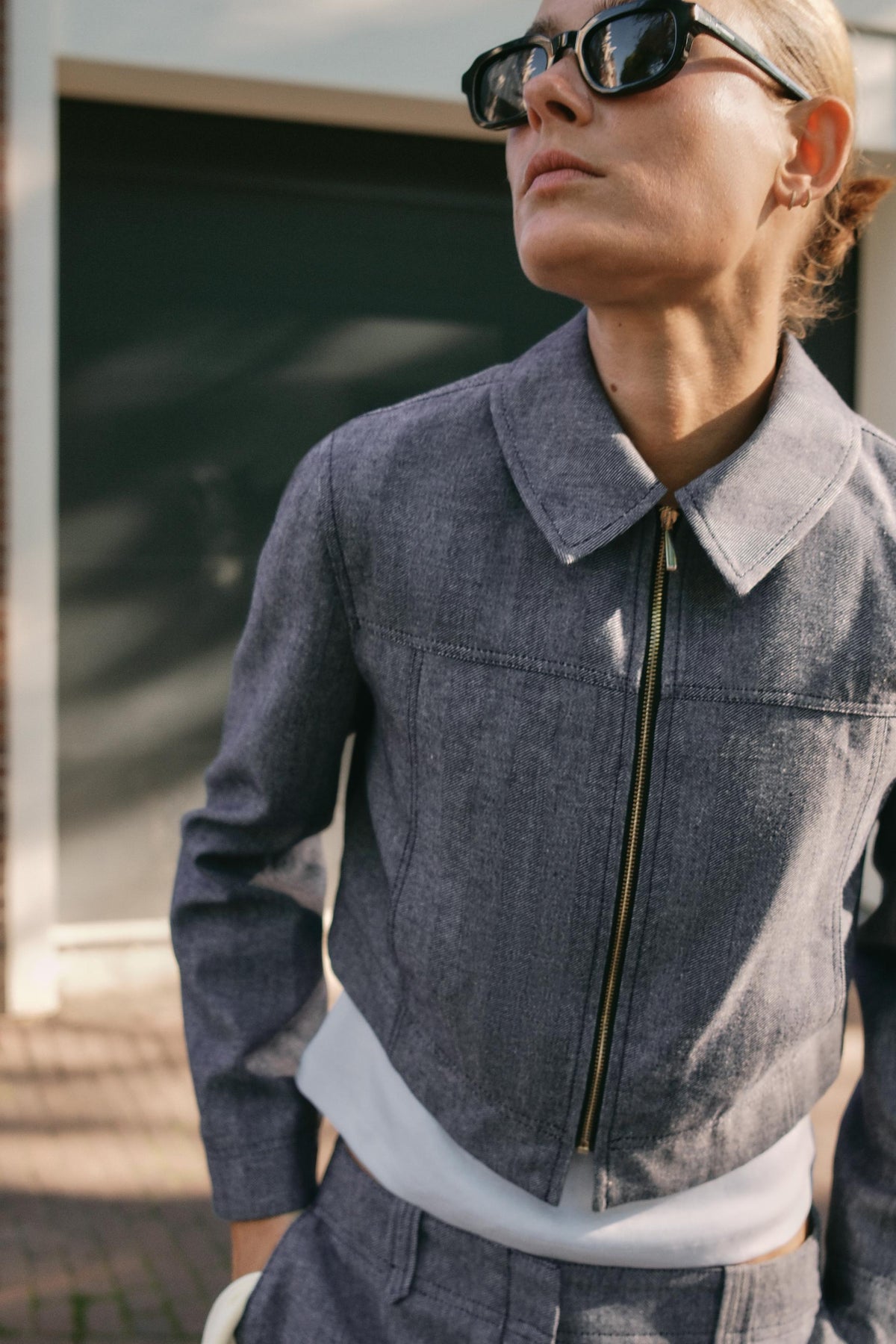 SHORT ZIP-UP JACKET - Image 2