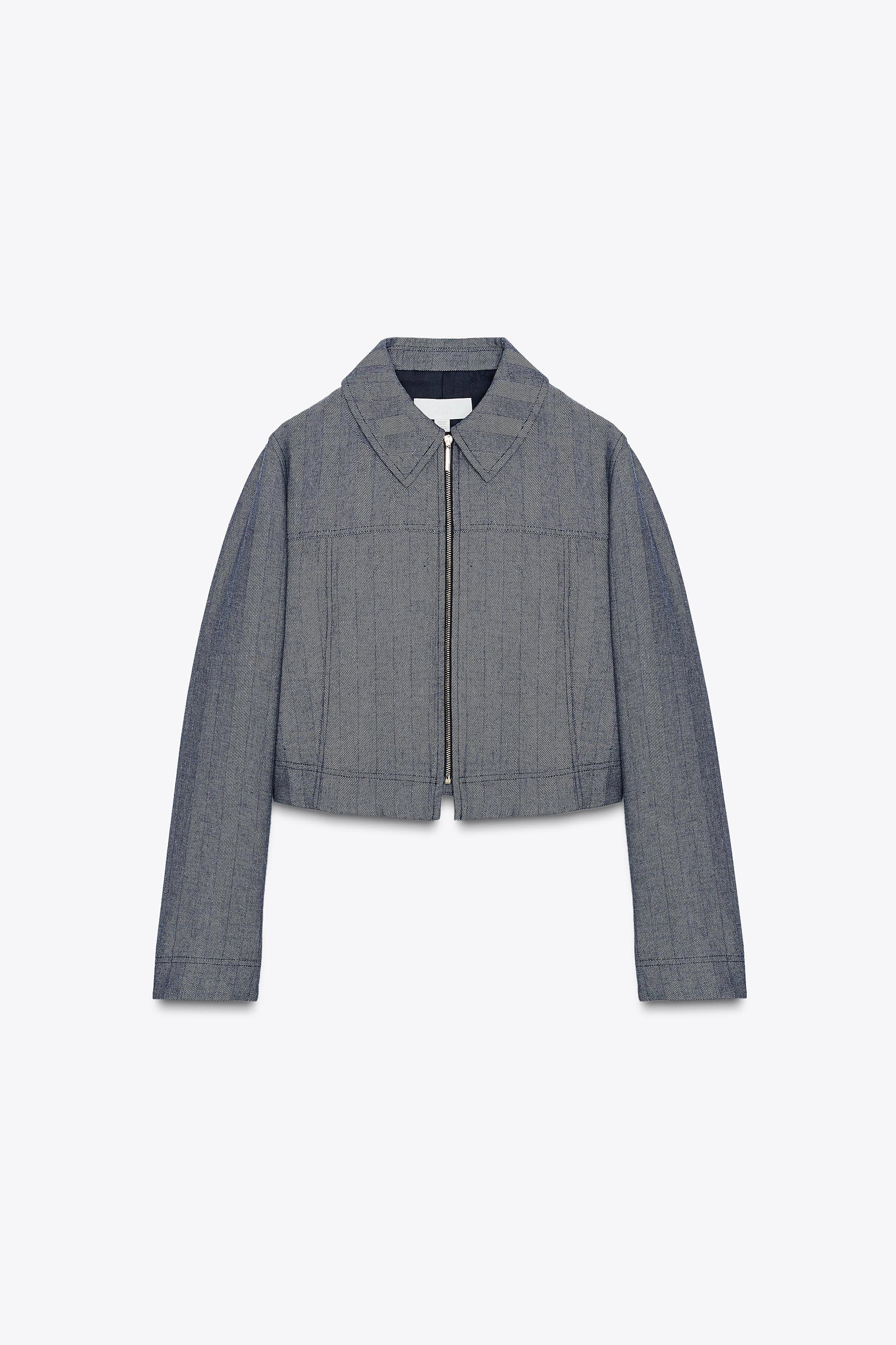 SHORT ZIP-UP JACKET - Image 8