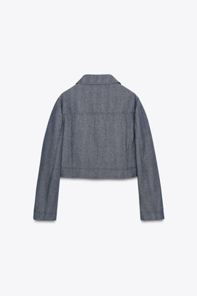 SHORT ZIP-UP JACKET - Image 9