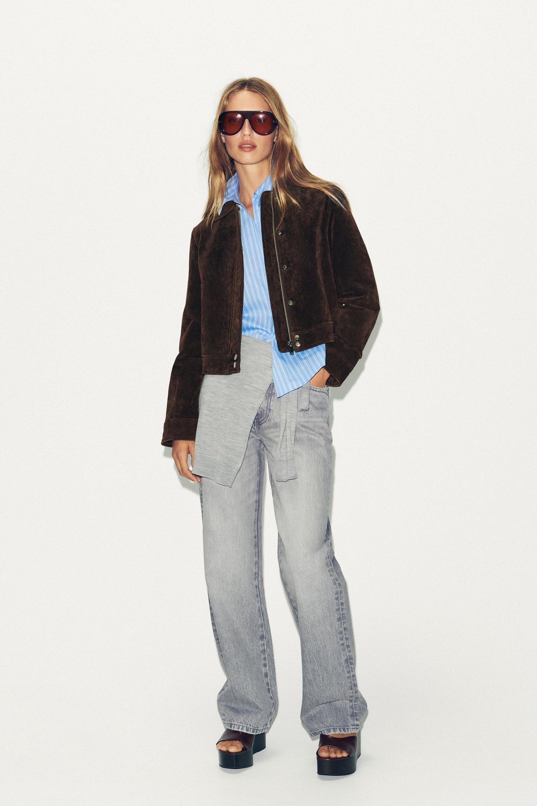 Poplin Button-Up Shirt