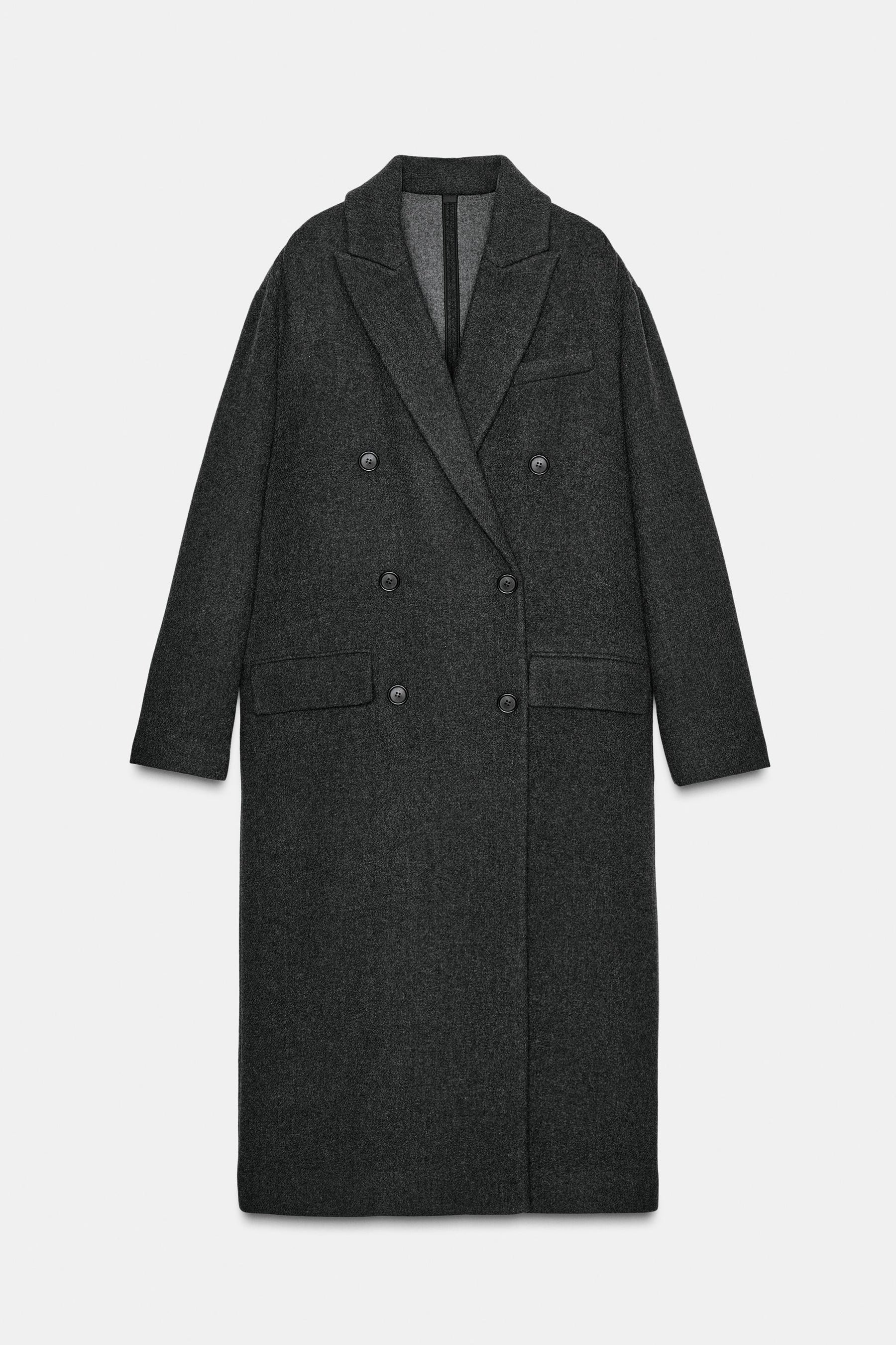 ZW COLLECTION LONG OVERSIZED COAT - Image 6