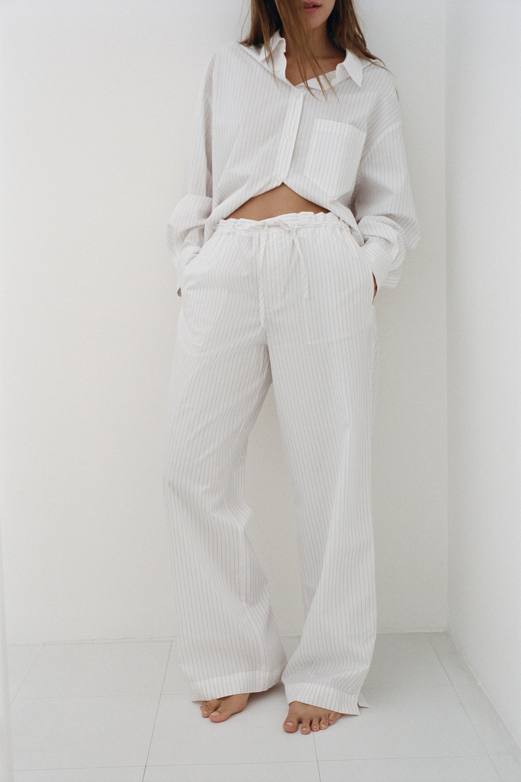 Striped Pajama Trousers