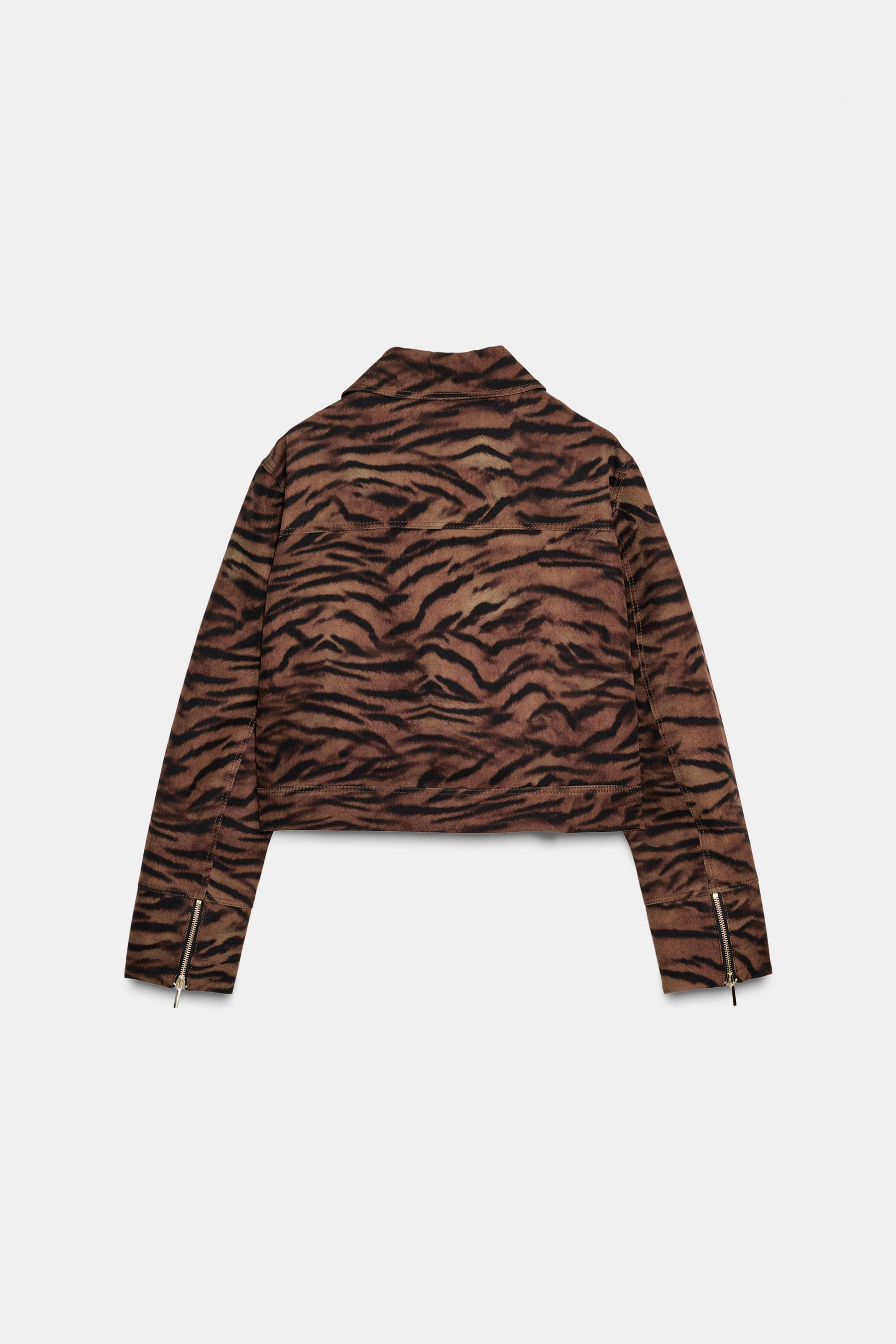 ANIMAL PRINT JACKET - Image 4