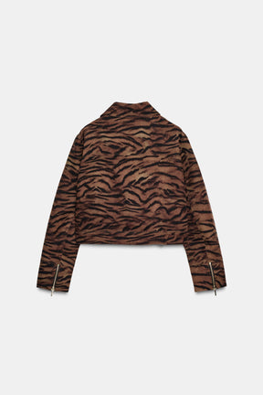 ANIMAL PRINT JACKET - Image 4