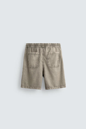 FADED RELAXED FIT BERMUDA SHORTS - Image 7