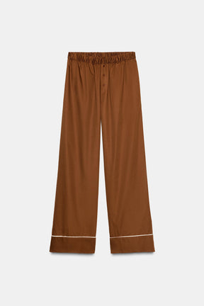POPLIN PYJAMA TROUSERS