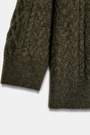 OVERSIZED CABLE KNIT JUMPER - Image 6