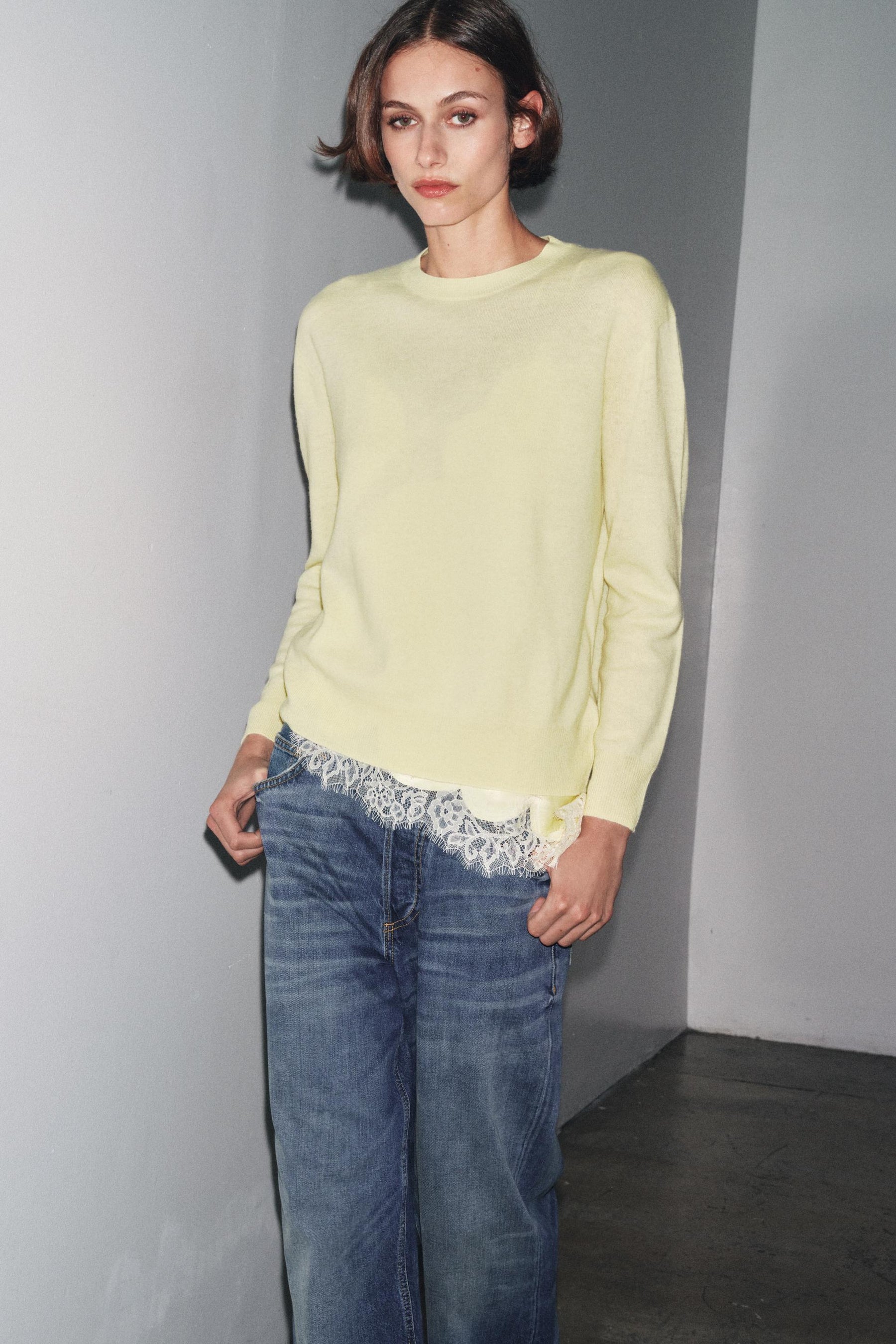 100% EXTRA SOFT WOOL JUMPER - Image 2