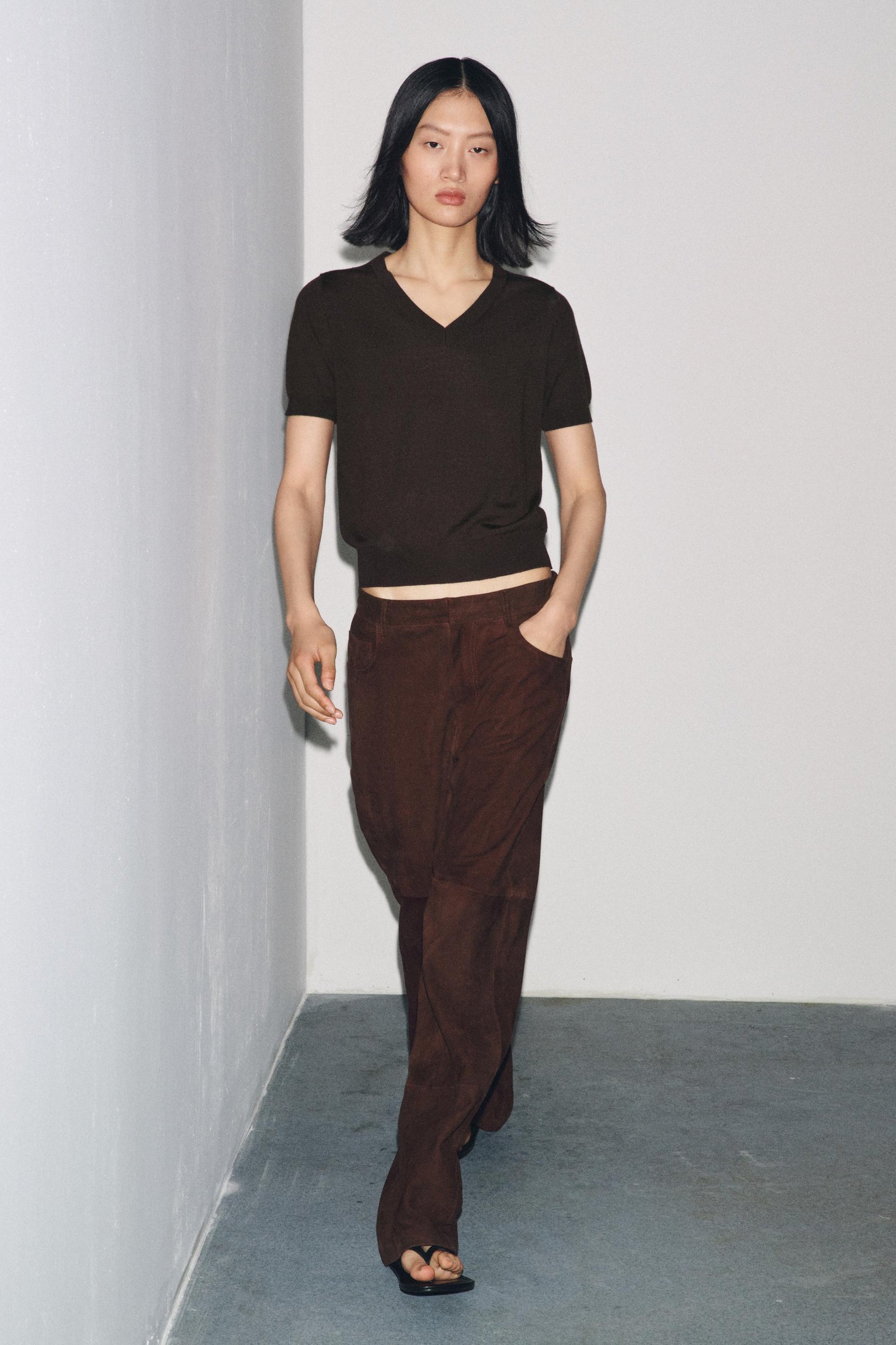 Wool Short Sleeve Jumper