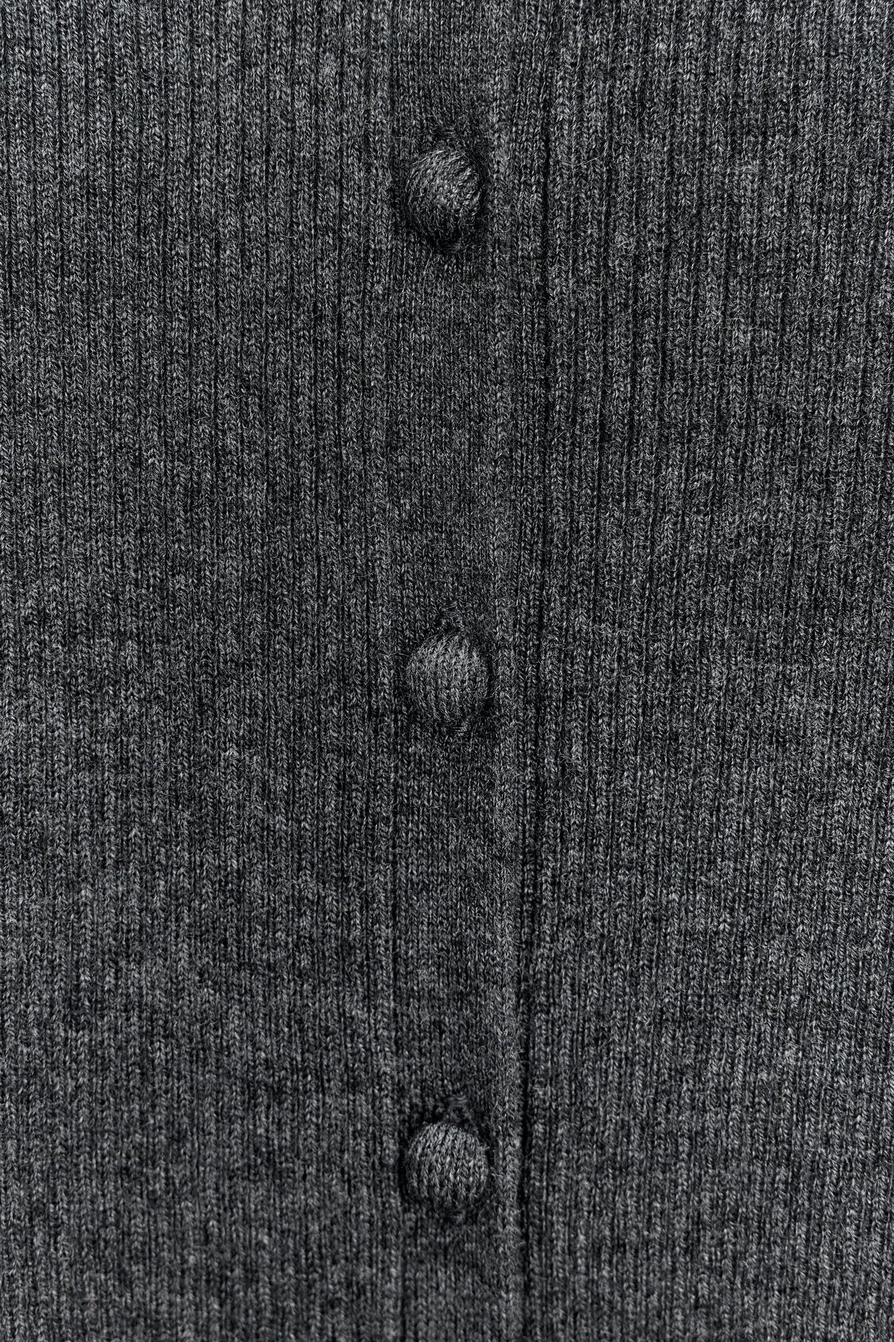 WOOL BLEND FLORAL CARDIGAN - Image 7