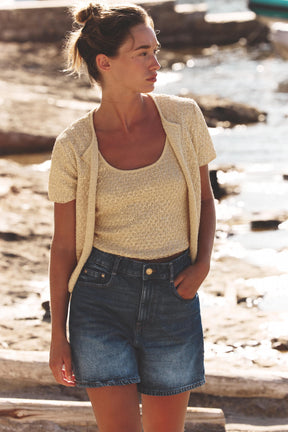 SEQUIN CARDIGAN - Image 1