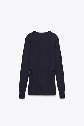 KNIT JUMPER WITH KNOT