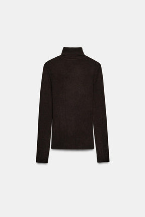 WOOL HIGH NECK JUMPER