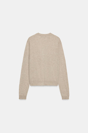 WOOL BLEND LONG CARDIGAN