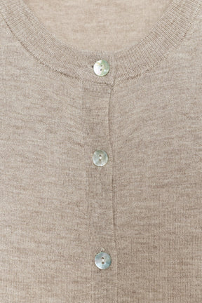 WOOL BLEND LONG CARDIGAN