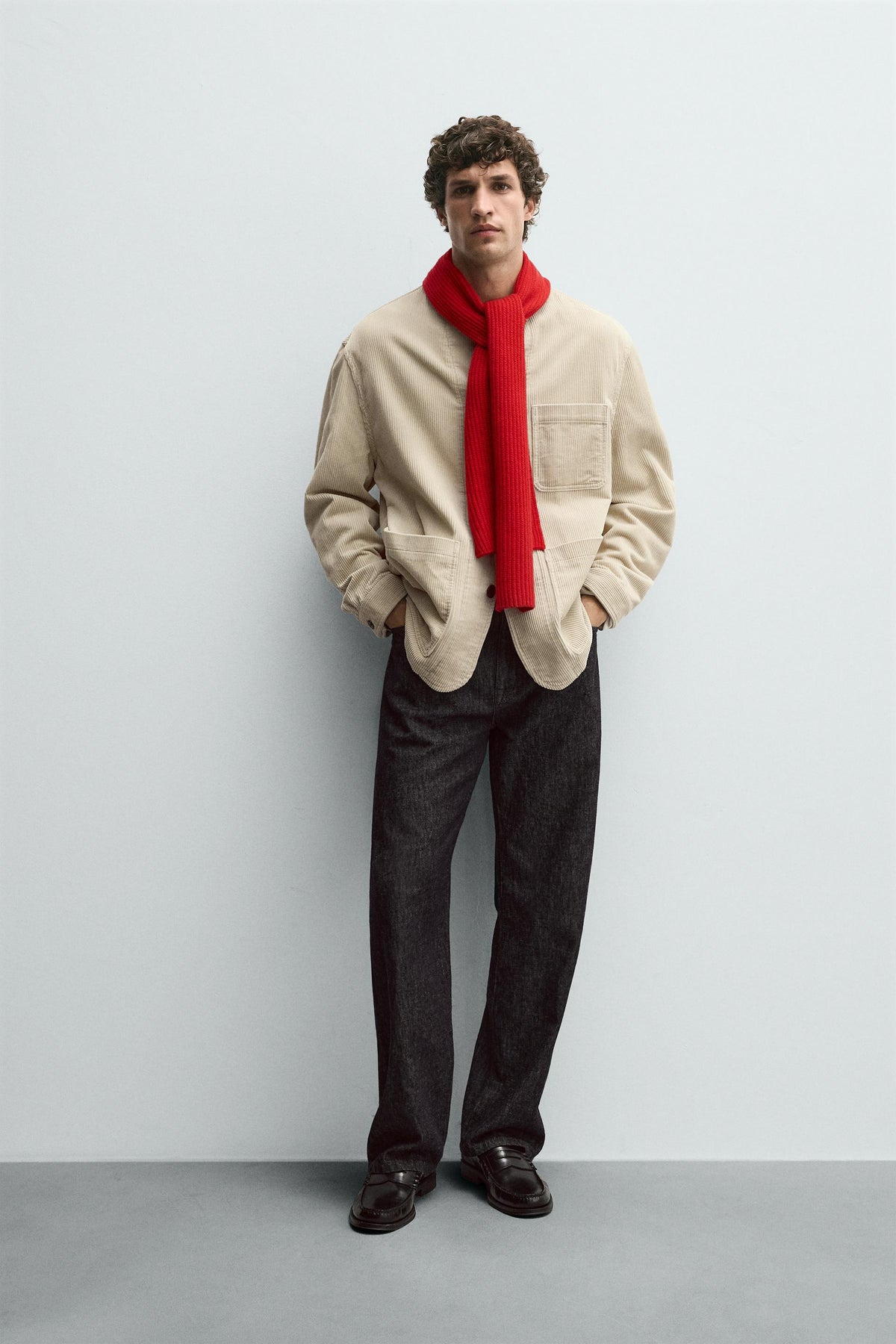CORDUROY POCKET JACKET - Image 1