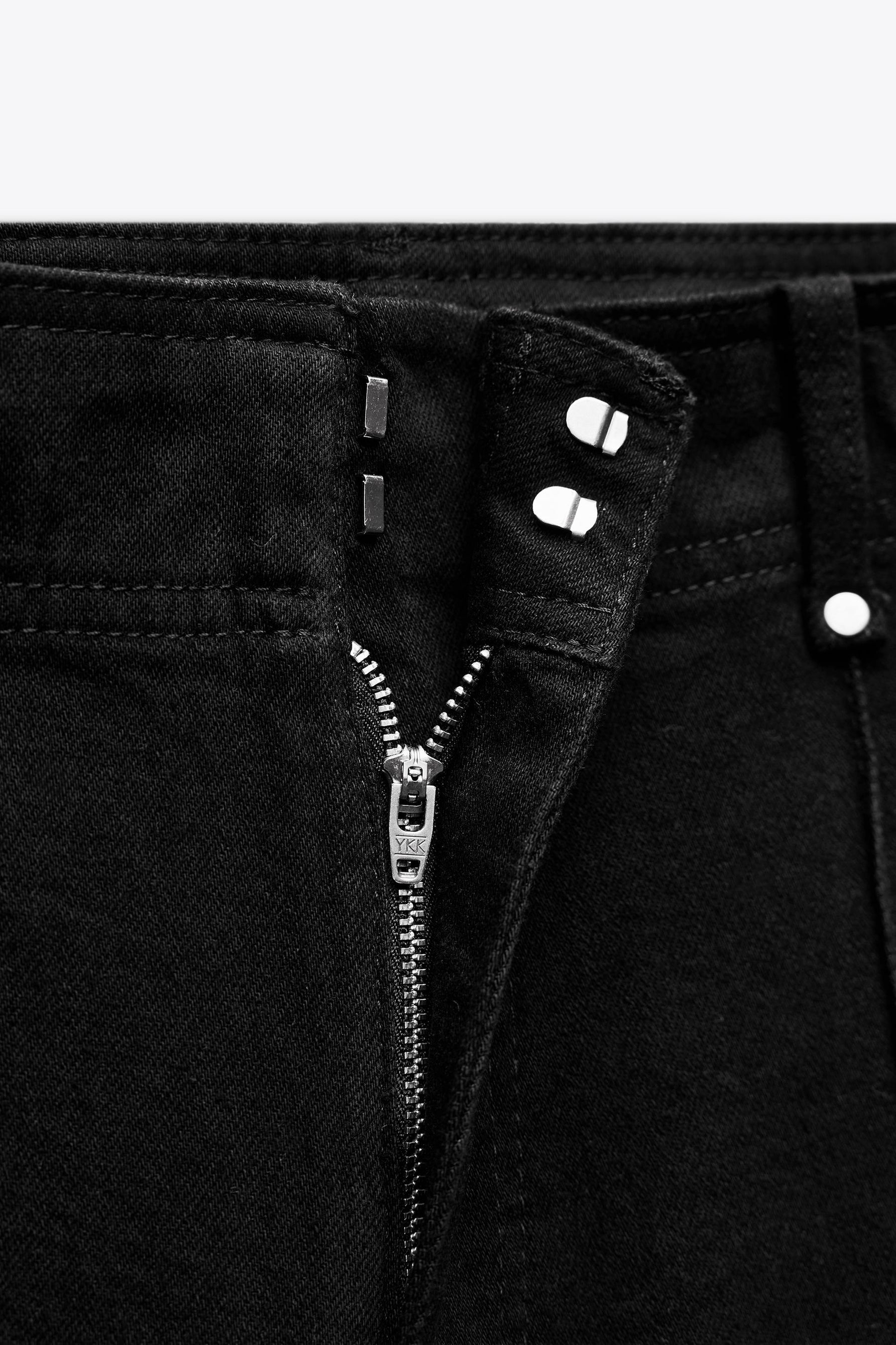 Wide-leg High-waist Jeans