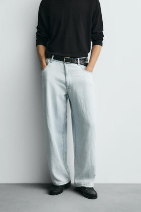 LIGHTWEIGHT LOOSE WIDE-LEG JEANS - Image 2