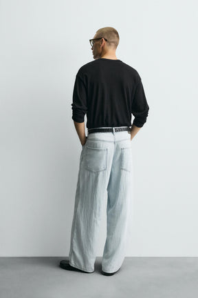 LIGHTWEIGHT LOOSE WIDE-LEG JEANS - Image 3